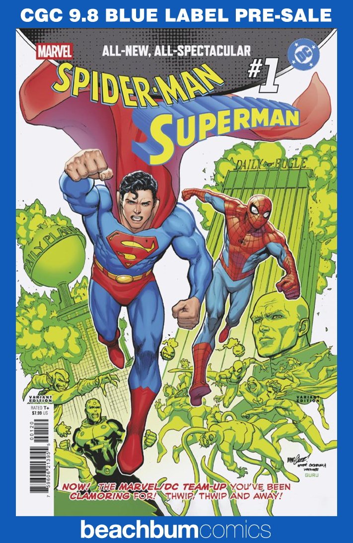 Marvel/DC: Spider-Man/Superman #1 Marquez Hiomage Variant CGC 9.8