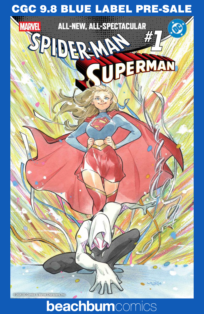 Marvel/DC: Spider-Man/Superman #1 Momoko Variant CGC 9.8
