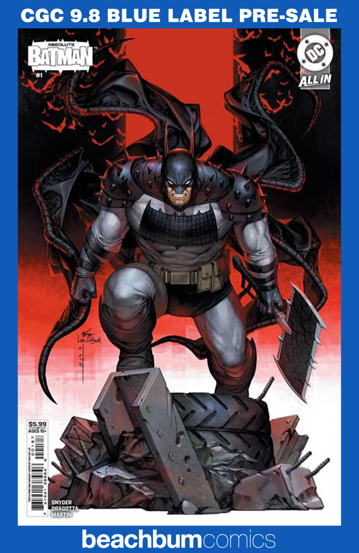 Absolute Batman #1 Tenth Printing InHyuk Lee Variant CGC 9.8