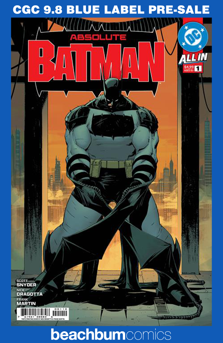 Absolute Batman #1 Tenth Printing CGC 9.8