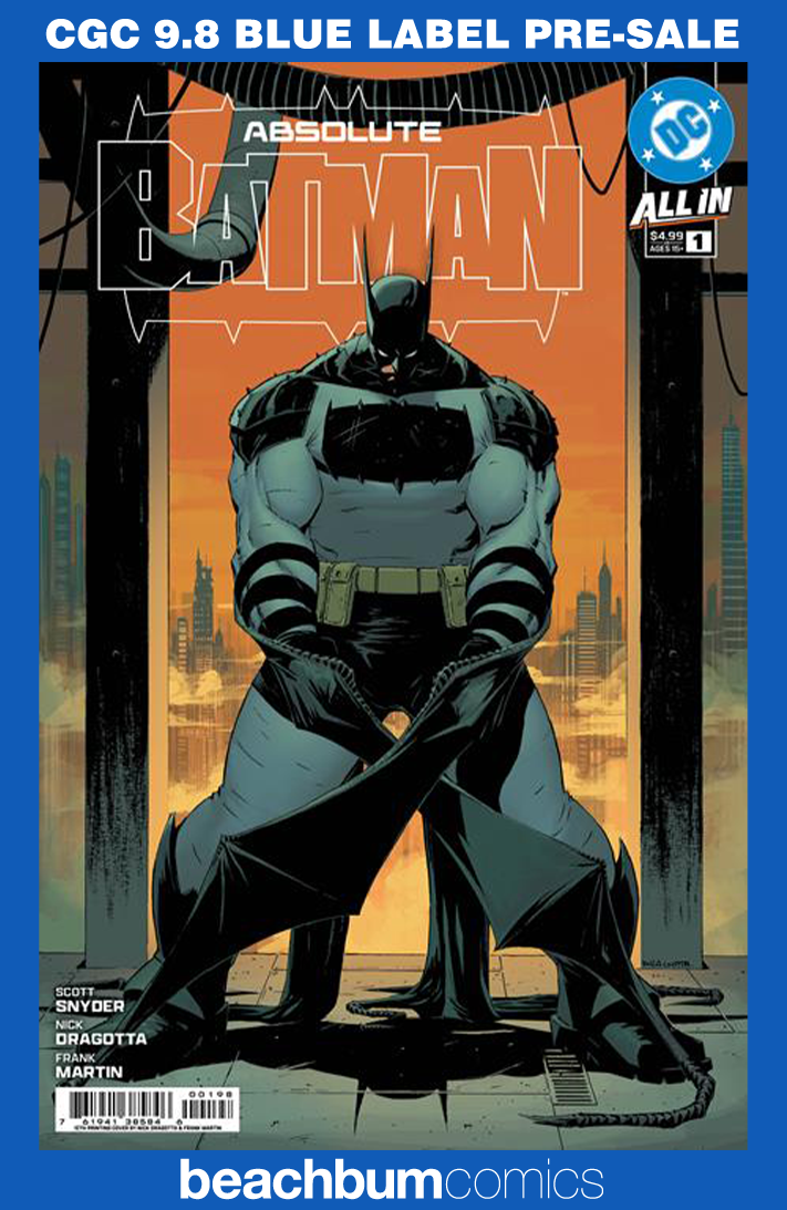 Absolute Batman #1 Twelfth Printing CGC 9.8