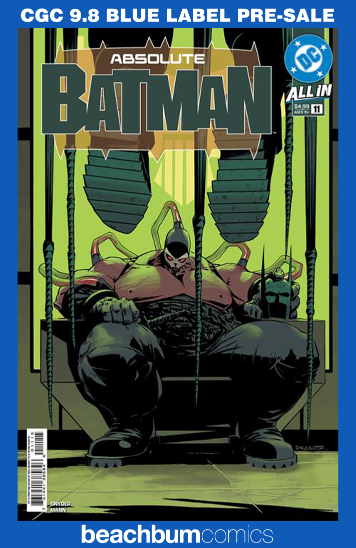 Absolute Batman #11 Fifth Printing CGC 9.8