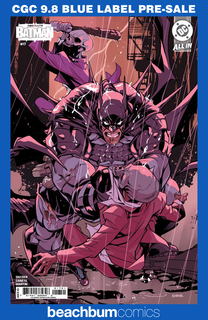 Absolute Batman #17 Kerschl 1:25 Retailer Incentive Variant CGC 9.8