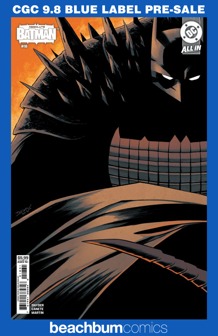 Absolute Batman #18 Shalvey Variant CGC 9.8