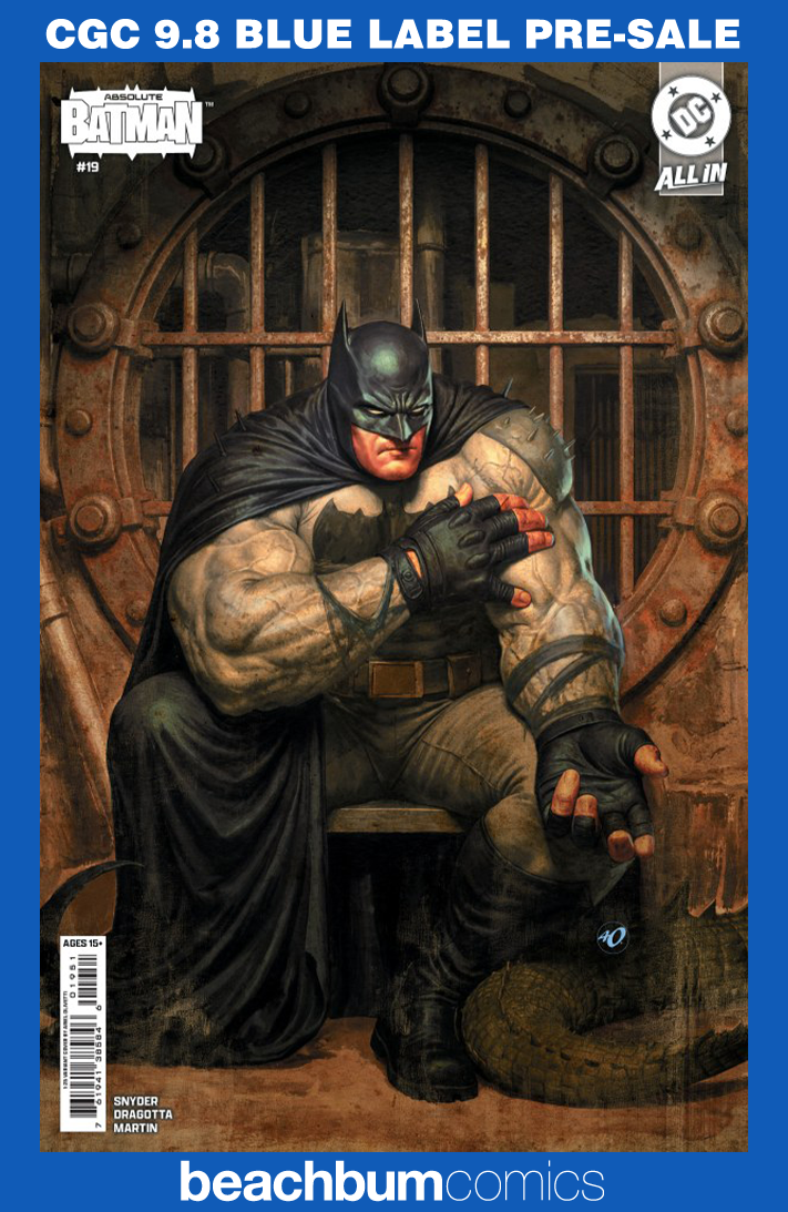 Absolute Batman #19 Olivetti 1:25 Retailer Incentive Variant CGC 9.8 - First Absolute Scarecrow