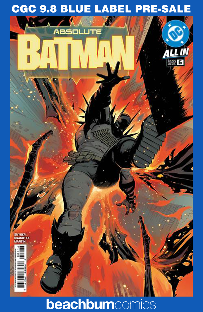 Absolute Batman #6 Sixth Printing CGC 9.8
