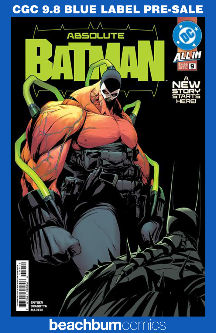 Absolute Batman #9 Fifth Printing CGC 9.8