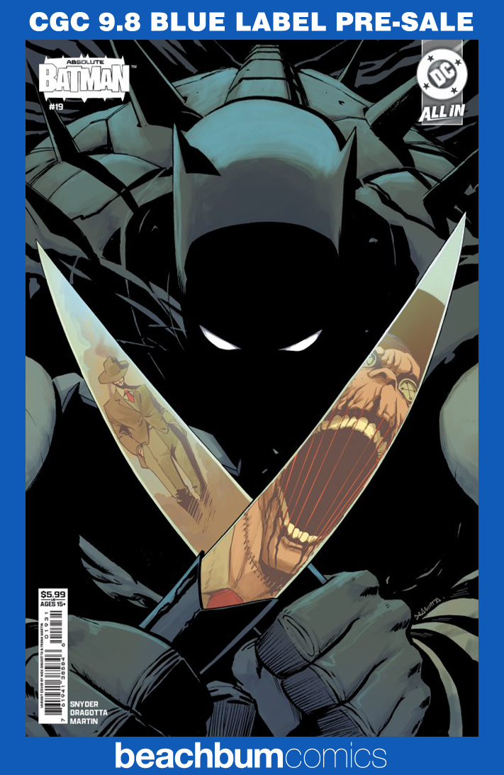 Absolute Batman #19 Dragotta Variant CGC 9.8 - First Absolute Scarecro