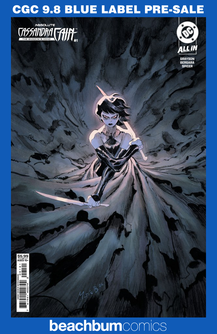 Absolute Cassandra Cain: The Shadow's Hand #1 Bergara Variant CGC 9.8