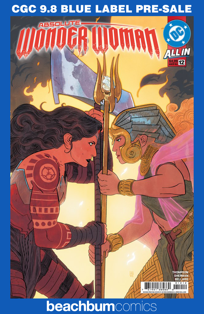 Absolute Wonder Woman #12 Second Printing CGC 9.8