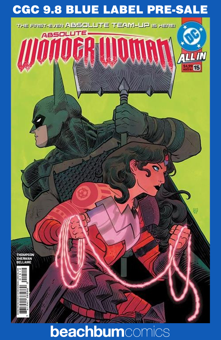 Absolute Wonder Woman #15 Second Printing CGC 9.8