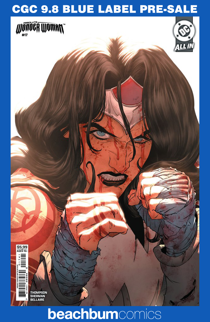 Absolute Wonder Woman #17 De Iulis Variant CGC 9.8