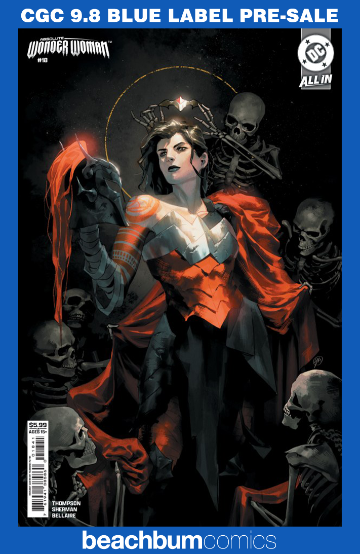 Absolute Wonder Woman #18 Putri Variant CGC 9.8