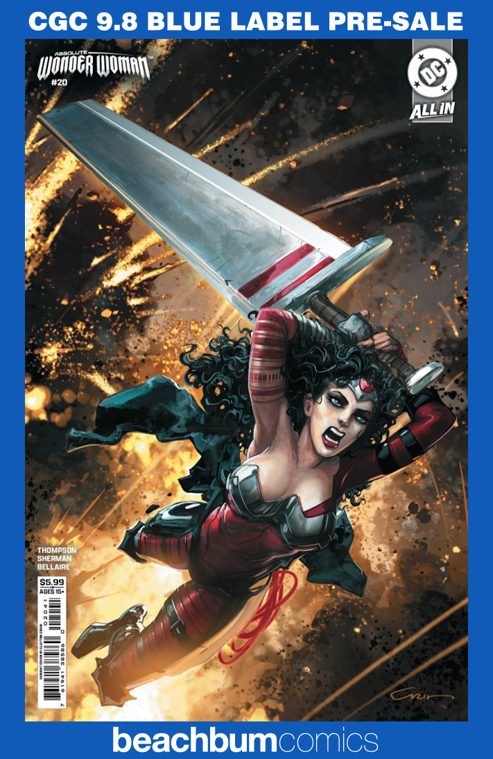 Absolute Wonder Woman #20 Crain Variant CGC 9.8