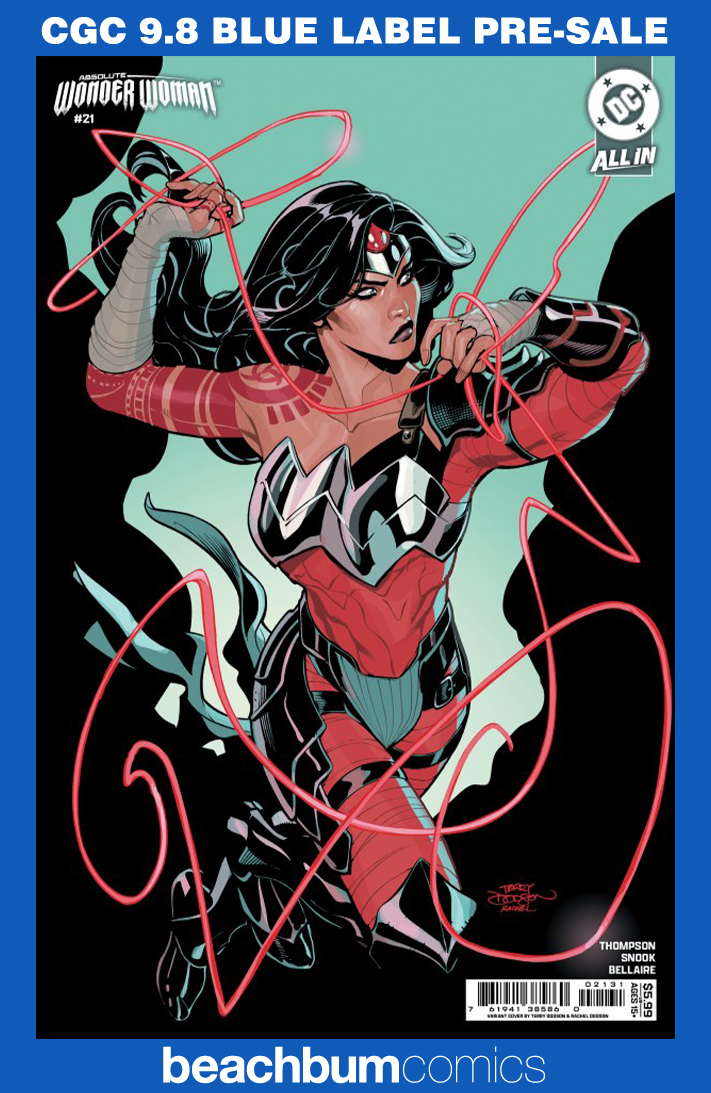 Absolute Wonder Woman #21 Dodson Variant CGC 9.8