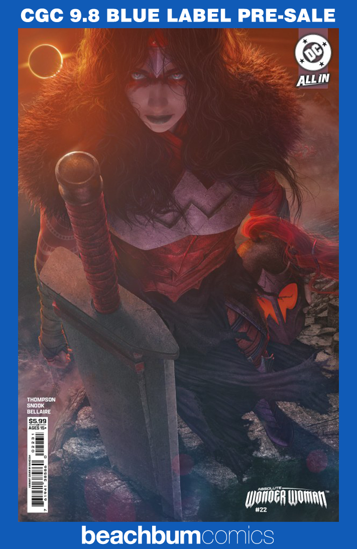 Absolute Wonder Woman #22 Rahzzah Variant CGC 9.8