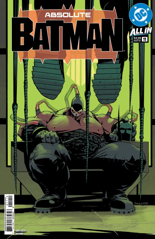Absolute Batman #11 Second Printing (10/29/25)