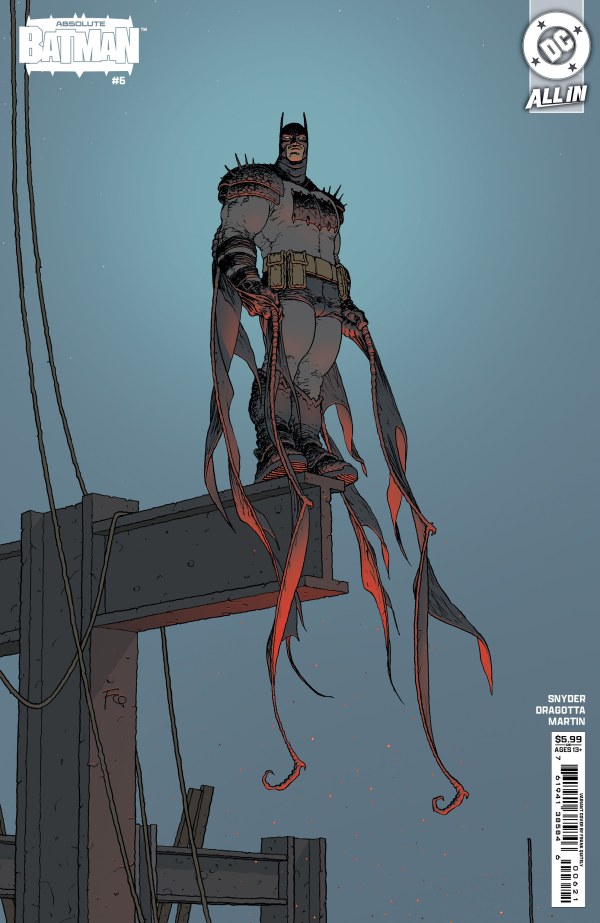 Absolute Batman #6 Cover B Quitely Variant (3/19/25)