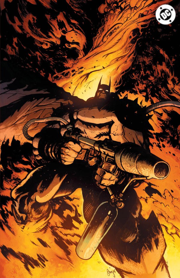 Absolute Batman Annual 2025 #1 Second Printing Cover D Johnson Flamethrower Foil Variant (1/21/26)