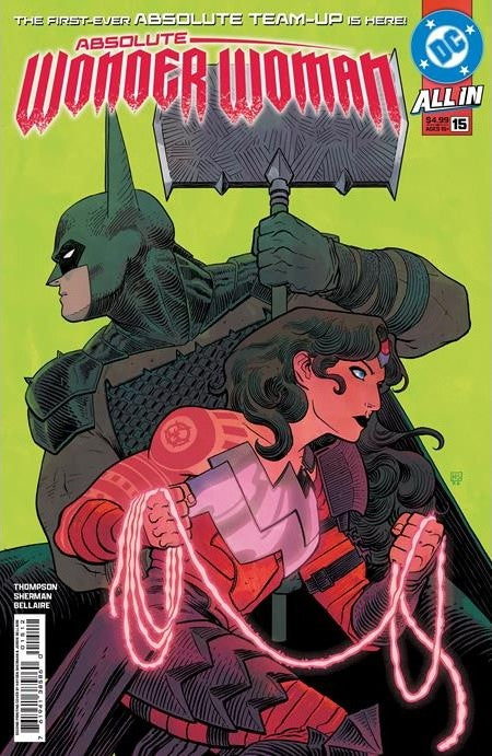 Absolute Wonder Woman #15 Second Printing Cover A Sherman (3/18/26)