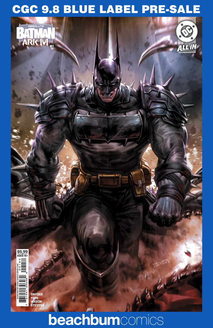  Batman コラボ　M size Absolute Batman Ark M Special #1 Second Printing Chew Variant CGC 9.8