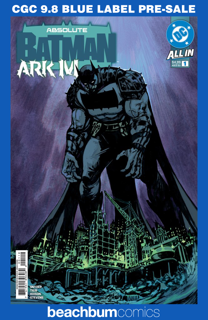 Absolute Batman Ark M Special #1 Second Printing CGC 9.8