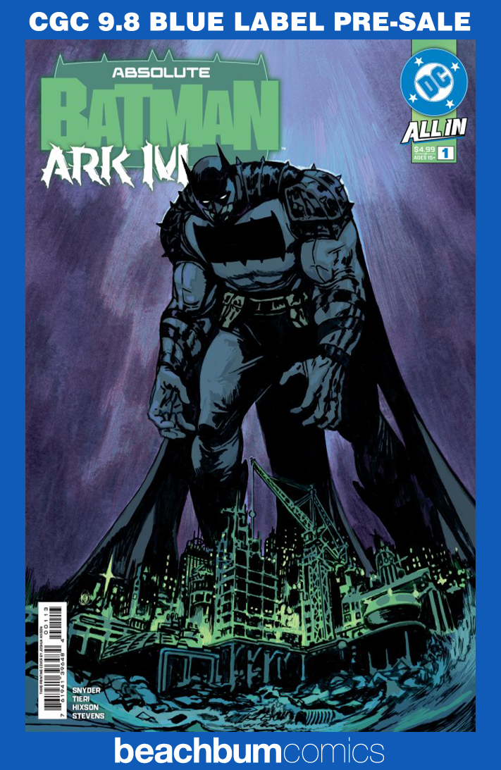 Absolute Batman Ark M Special #1 Third Printing CGC 9.8