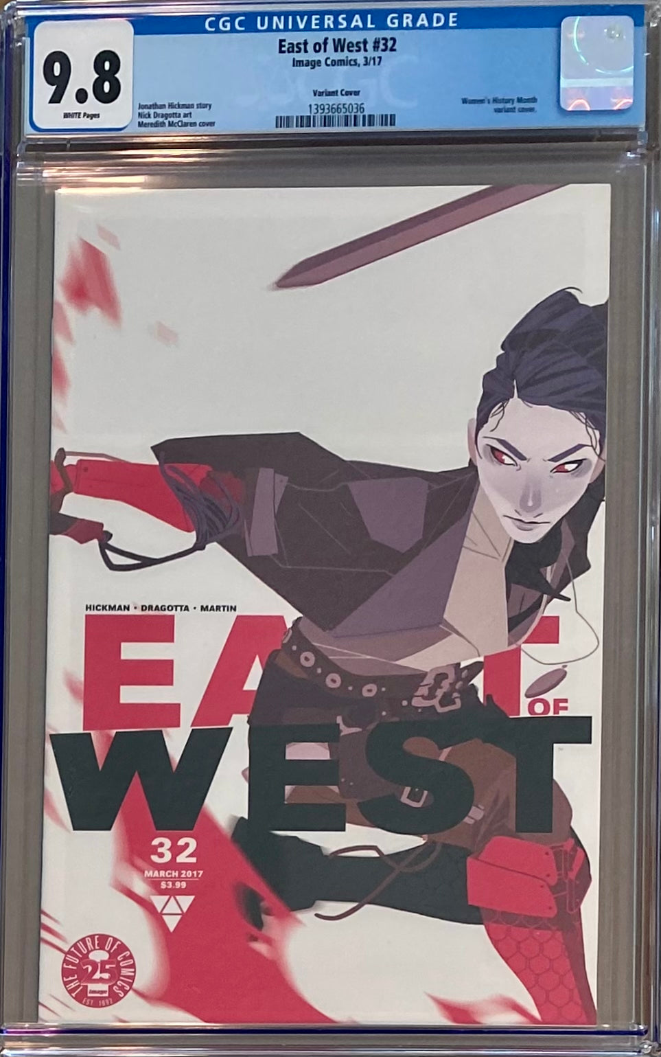 East of West #32 McClaren Variant CGC 9.8