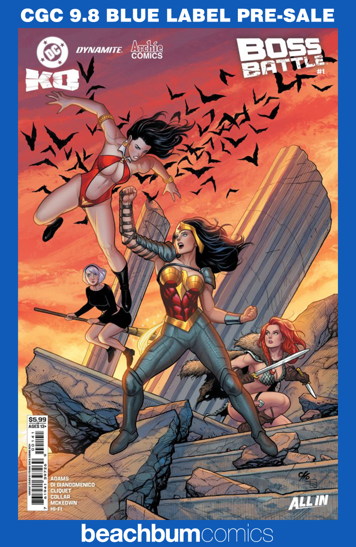 DC K.O.: Boss Battle #1 Cho Variant CGC 9.8