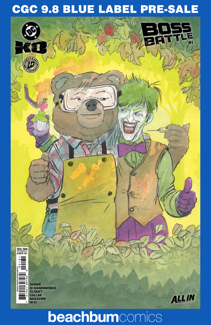 DC K.O.: Boss Battle #1 Horvath Variant CGC 9.8