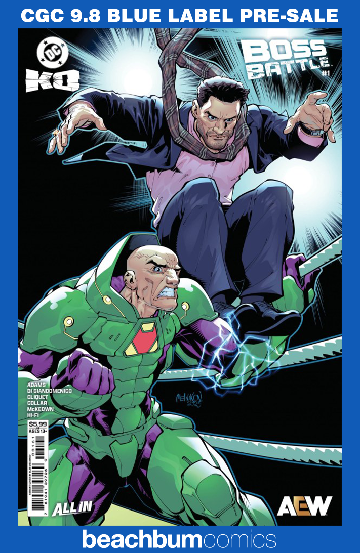 DC K.O.: Boss Battle #1 Melnikov AEW Variant CGC 9.8