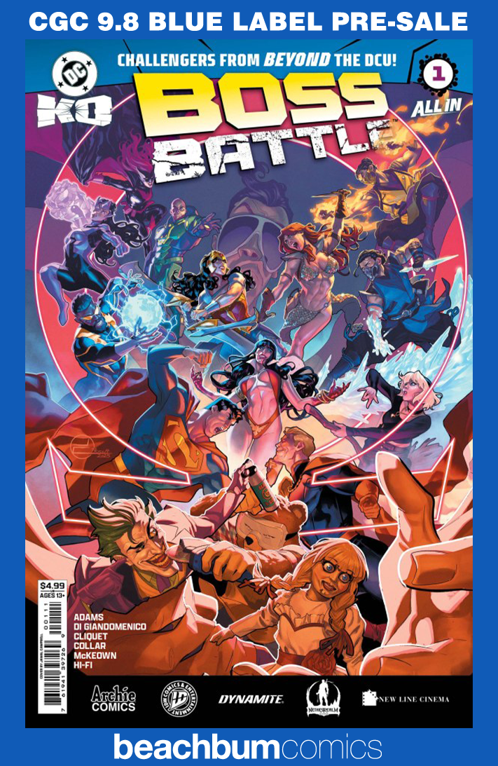 DC K.O.: Boss Battle #1 CGC 9.8