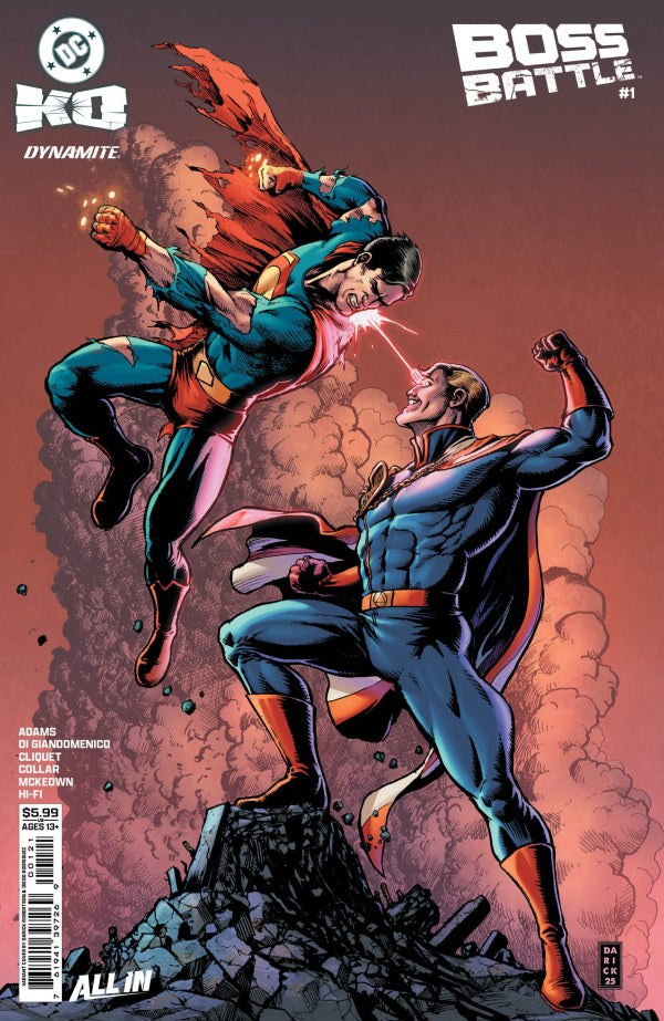 DC K.O.: Boss Battle #1 Cover B Robertson Variant (2/04/26)