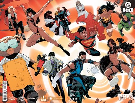 DC K.O.: Boss Battle #1 Cover E Spokes Wraparound Variant (2/04/26)