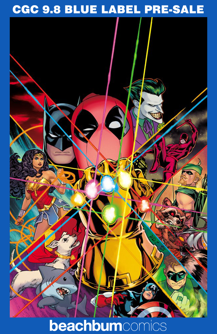 Marvel/DC: Deadpool/Batman #1 Third Printing Dauterman 1:25 Virgin Retailer Incentive Variant CGC 9.8