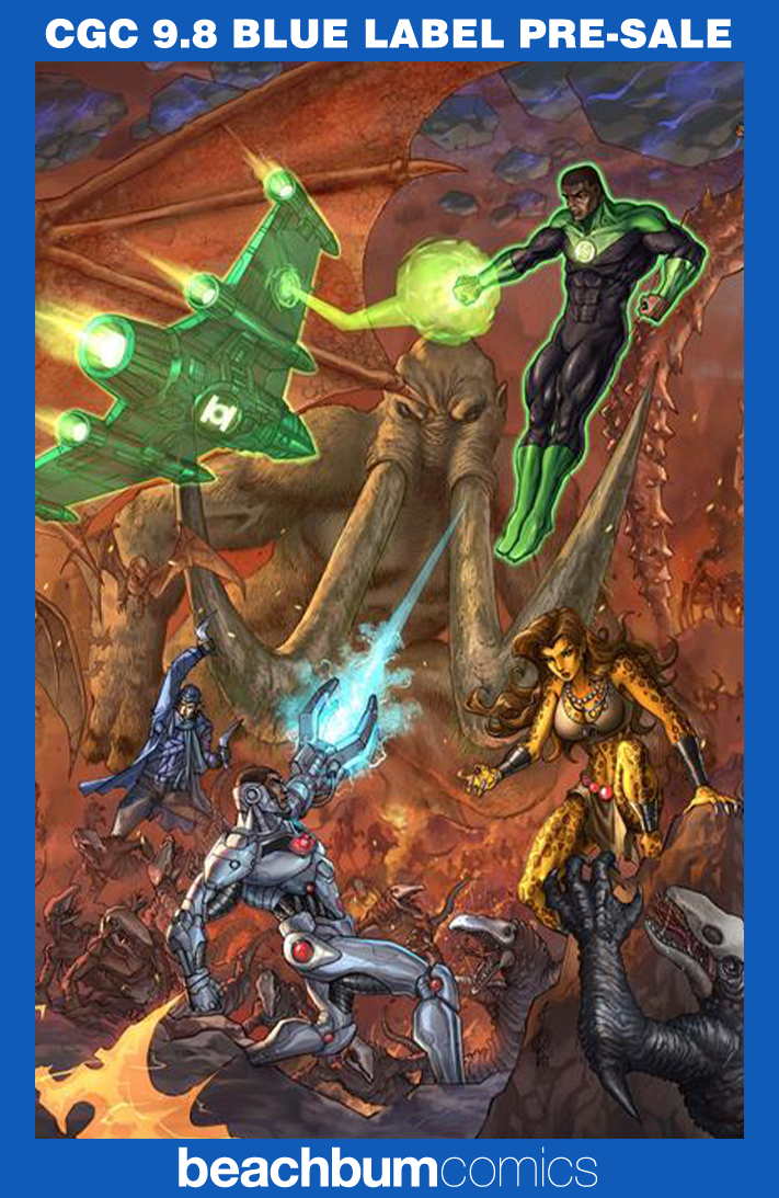 Justice League vs. Godzilla vs. Kong 2 #5 Quah Variant CGC 9.8