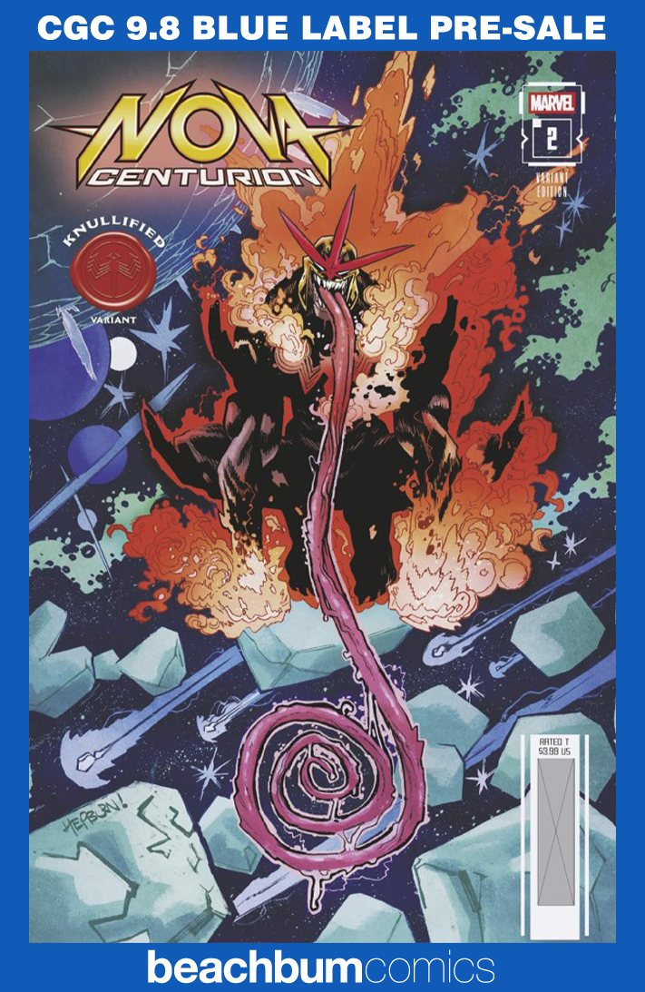 Nova: Centurion #2 Hepburn Knullified Variant CGC 9.8