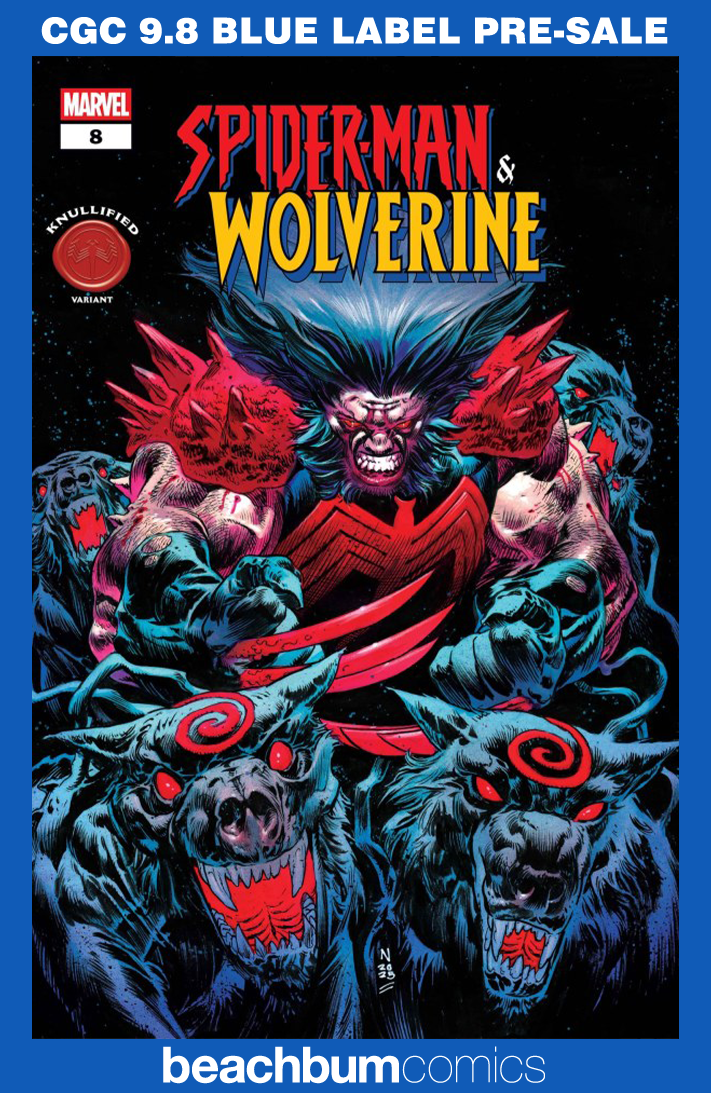 Spider-Man & Wolverine #8 Klein Knullified Variant CGC 9.8