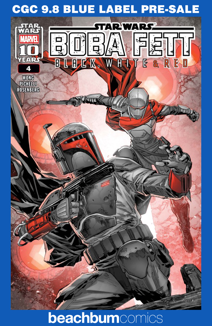 Star Wars: Boba Fett – Black, White & Red #4 CGC 9.8
