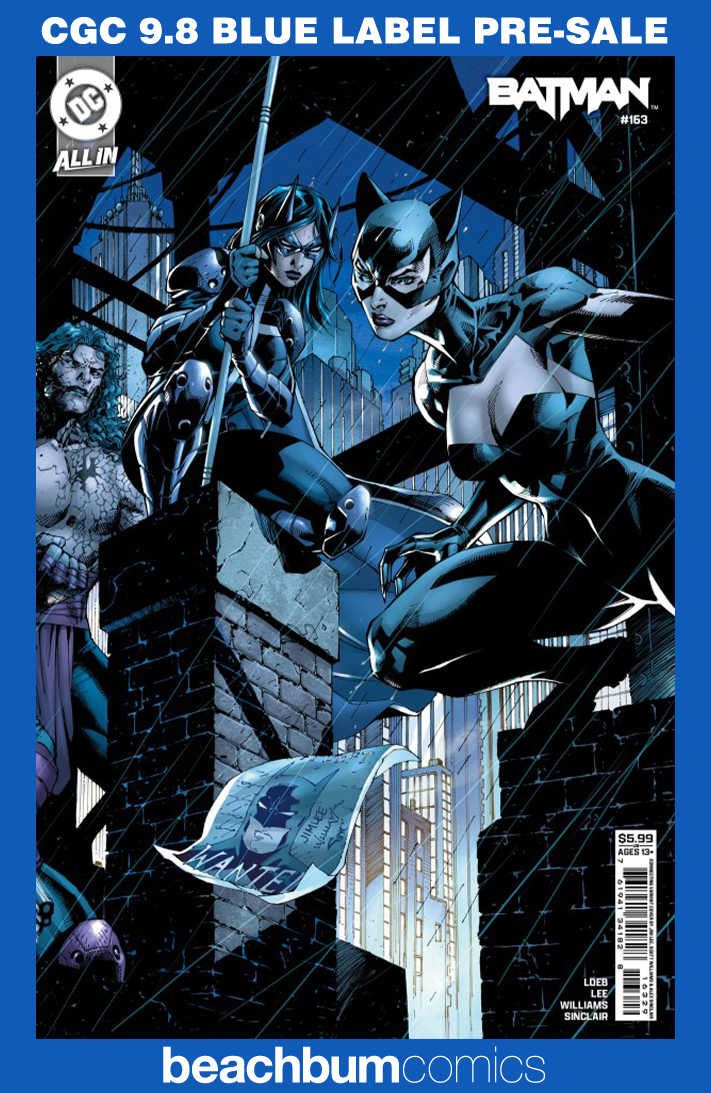 Batman #163 Cover D - Jim Lee Right Connecting Cover Variant CGC 9.8