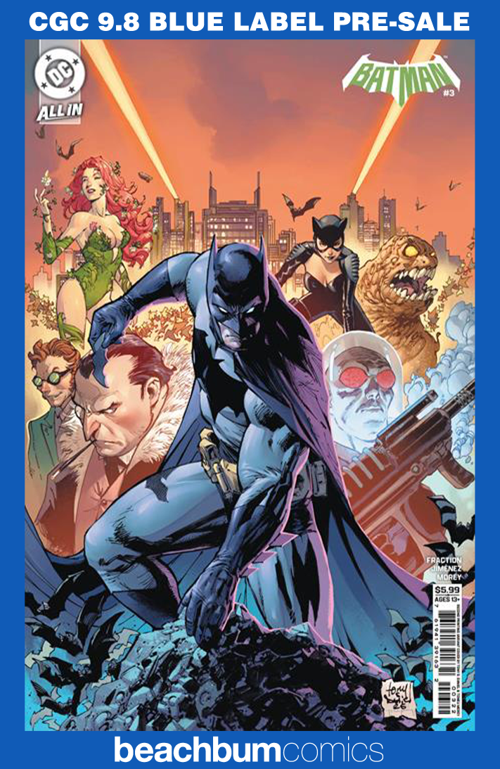 Batman #3 Second Printing Daniel Variant CGC 9.8