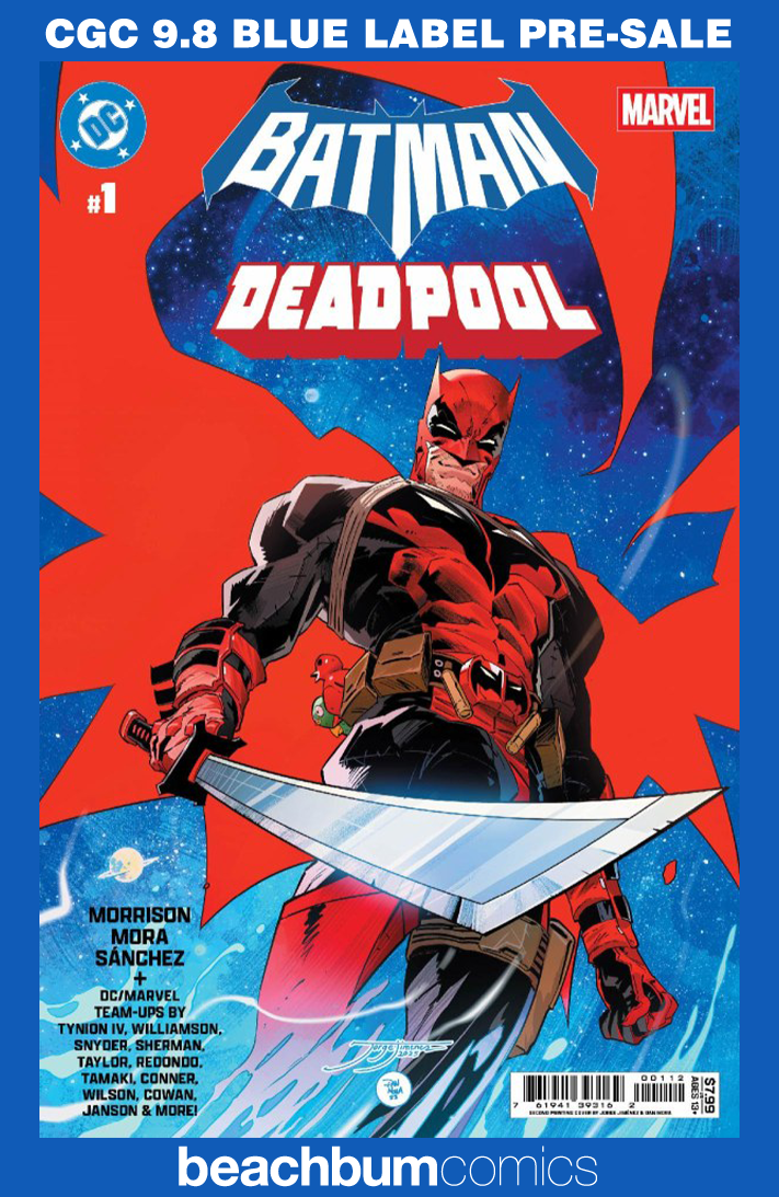 DC/Marvel: Batman/Deadpool #1 Second Printing CGC 9.8