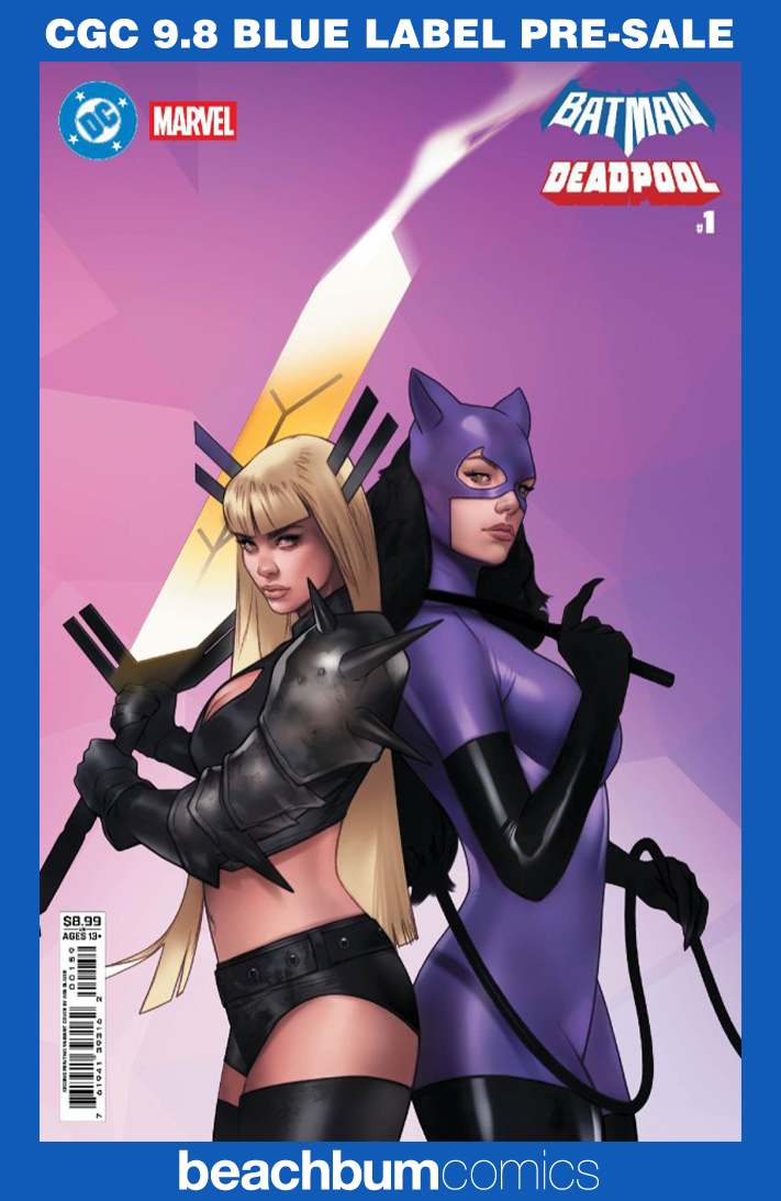 DC/Marvel: Batman/Deadpool #1 Second Printing Oliver Variant CGC 9.8