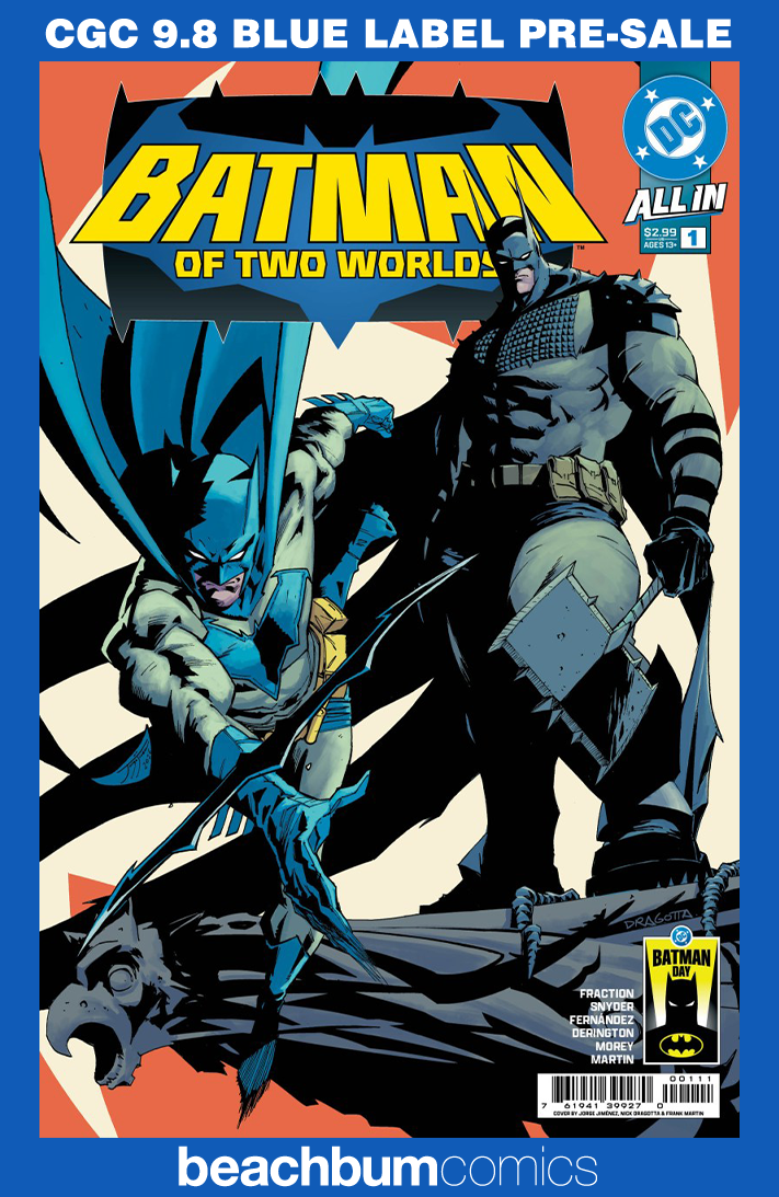 Batman Day 2026: Batman of Two Worlds #1 CGC 9.8