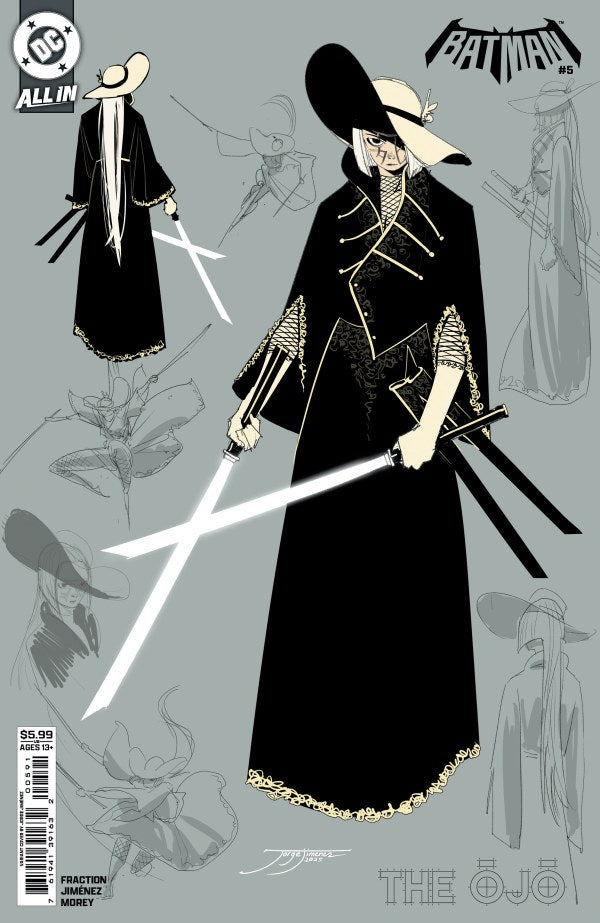 Batman #5 Cover G Jimenez The Ojo Design Variant (1/07/26)