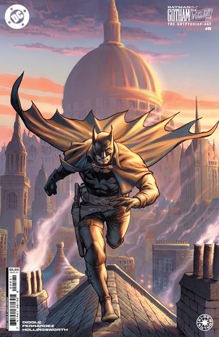 Batman: Gotham by Gaslight – The Kryptonian Age #5 Cover B Santucci Variant (10/9/24)