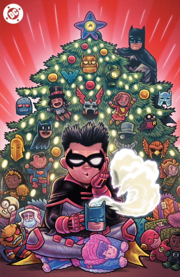 Batman/Santa Claus: Silent Knight Returns #1 Cover C Hipp DC Holiday Surprise Rub and Smell Virgin Variant (11/27/25)