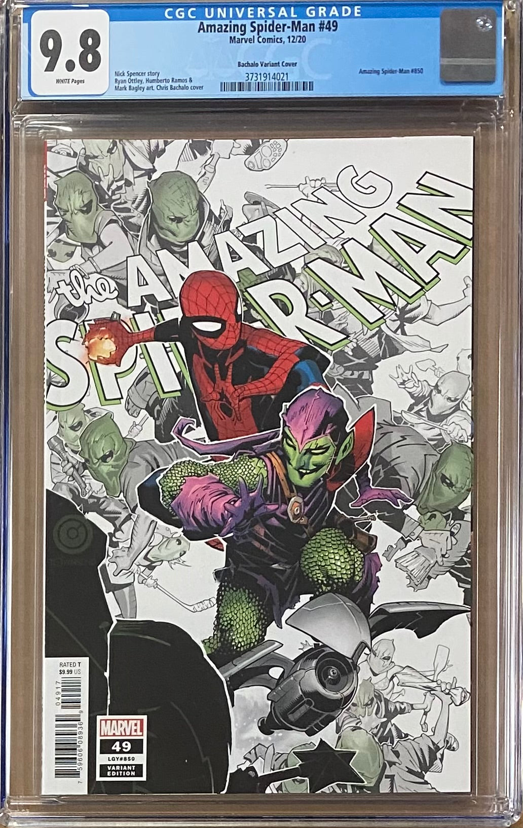 Amazing Spider-Man #49 Bachalo Variant CGC 9.8