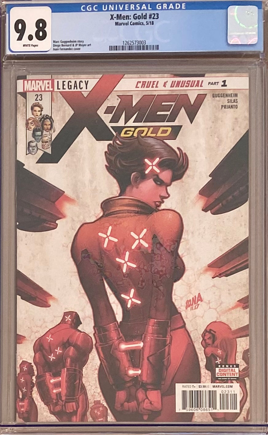 X-Men: Gold #23 CGC 9.8
