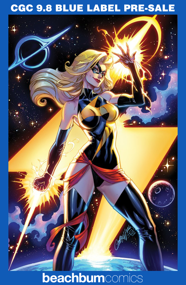 Captain Marvel: Dark Past #1 Campbell 1:100 Virgin Retailer Incentive Variant CGC 9.8